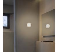 Karman Agua aplique LED, IP44, vidrio esmerilado