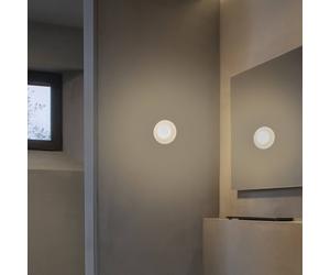 Karman Agua aplique LED, IP44, vidrio esmerilado