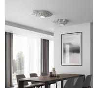 Karman Aplique de pared LED Notredame, blanco, 2.700 K, 63 x 56 cm