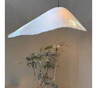 Karman lámpara colgante Moby Dick, longitud 150 cm, fibra de vidrio, blanco True