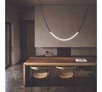 Karman Leda lámpara colgante LED 100x300cm IP20 negro