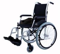 Karman LT-980-SI - Silla de ruedas ultraligera, 24 libras, color plateado
