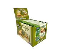 Karmelina Wafer Relleno Caja 24 Unidades - Barquillos Crujientes con Crema Sabor Naranja o Avellana, Snack Dulce Individual para Merienda, Trabajo o Viaje (Avellana Karmelina)