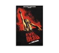 karn Póster de película de terror The Evil Dead Póster de pared Póster de lona Póster decorativo estético Póster de decoración de 12 x 18 pulgadas (30 x 45 cm) estilo sin marco