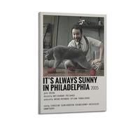 karn Póster decorativo de pared con texto en inglés "It's Always Sunny In Philadelphia", 20 x 30 cm, estilo marco