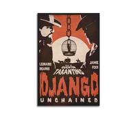 karn Quentin Tarantino Django Póster Estético Lienzo Pósteres Estéticos de la Habitación Arte de la Pared Póster Impresión Pósteres de Decoración de 12 x 18 pulgadas (30 x 45 cm) Estilo sin marco