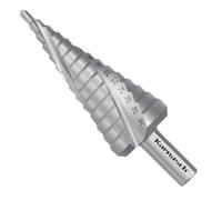 Karnasch Broca Escalonada Espiral HSS-XE, d=6-30 Mm, CBN Rectificada, 3 Cortes