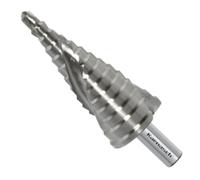 Karnasch Stufenbohrer HSS-XE 6-30 mm, 2 Cortes, CBN Rectificado, Cono