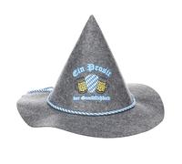 KarneLux Sombrero para traje regional, un prosit de comodidad, ideal para fiestas de cerveza, Oktoberfest, etc. Sombrero para hombre, accesorio de traje para hombre a juego con pantalones de piel