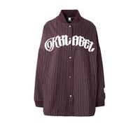 Karo Kauer Chaqueta de entretiempo mora / blanco M-L mora / blanco