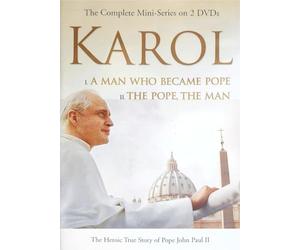 KAROL, A Man Who Became Pope and The Pope, The Man. Two Complete Mini-Series (6 hrs 25 minutes))