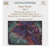 Karol Szymanowski Piano Works Vol. 2 (CD) Album (Importación USA)