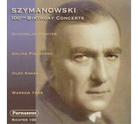 Karol Szymanowski Szymanowski: 100th Birthday Concerts (CD) (Importación USA)