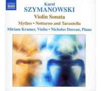 Karol Szymanowski Violin Sonata, Mythes (Kramer, Durcan) (CD) (Importación USA)