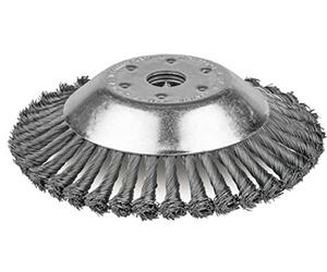 Karpa Tools Cepillo Acero Trenzado para desbrozadora 200 mm