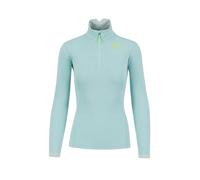 KARPOS 2500710-025 PIZZOCCO W Half Zip Sweatshirt Mujer Aqua Sky Tamaño M