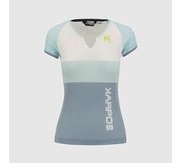 Karpos 2500962-075 Moved EVO W Jersey T-Shirt Mujer Aquamarine/White/Spring Lake Tamaño XS