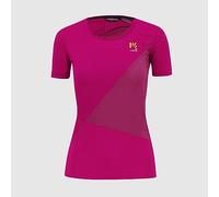 KARPOS 2532008-170 NUVOLAU W Jersey T-Shirt Mujer Innuendo/Cherries Jubilee Tamaño S