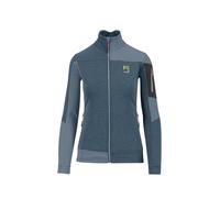 KARPOS 2532053-035 CHERZ W Fleece Sweatshirt Mujer Bering Sea/Mountain Spring Tamaño XS