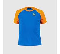 KARPOS 2533002-040 LAVAREDO K Jersey T-Shirt Kid's Indigo B./Orange Fluo Tamaño 8Y