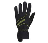 Karpos ALAGNA Glove Black/Kiwi Colada Unisex