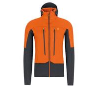 Karpos Alagna Plus 2.0 Jacket chaqueta técnica acolchada hombre - Vibr.Orange/Woodl.Gray - S