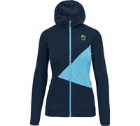 Karpos Nuvolau W Fleece forro polar mujer - Sky Captain/Blue Atoll - XS