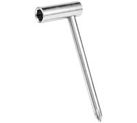 Karriter 1 herramienta de llave de varilla de armadura de 6,35 mm, acero de 1/4 pulgadas, destornillador de guitarra, accesorios y piezas