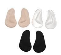 Karriter (12 piezas) Soporte de , almohadillas de gel suave, inserciones de tacón alto, almohadillas de reutilizables, lo mejor para fascitis plantar y pies planos, alivio del dolor de ,