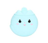 Karriter 450ML Bolsa de agua caliente portátil a prueba de explosiones resistente a altas temperaturas 80 grados Bolsa de agua caliente para invierno y azul