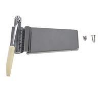 Karriter Cordal de puente de trémolo de guitarra de jazz de cuerpo hueco plateado para piezas Lp