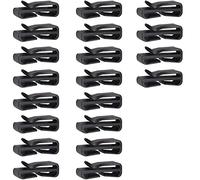 Karriter Paquete de 20 soportes para máscaras, soporte para máscara de de 30 mm para de bicicleta, extensión de máscara, para adultos y niños