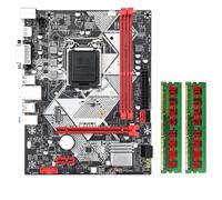 Karriter Placa Base de Escritorio B75-H con 2X8G DDR3 1600MHz RAM LGA 1155 para CPU I3 I5 I7 USB 3.0 SATA 3.0 Compatible con hasta 16 GB