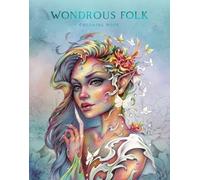 Karron, Christine - Wondrous Folk Coloring Book