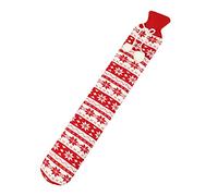 karrychen 2000ml Plush Knitted Cover Hot Water Bottle Long Strip Shape Hot-Water Bag