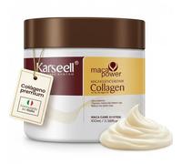 Karseell MACA CARE SYSTEM Mascarilla Capilar Profesional Colágeno Maca Aceite Argán Coco Aguacate Karité Keratina Reparadora Nutritiva Hidratante Antifrizz Tratamiento Pelo Seco Dañado Viaje 100ml