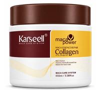 KARSEELL Mascarilla Capilar 100ml Colágeno Aceite de Argán Coco Aguacate Manteca de Karité Proteínas de Trigo Hidratación Profunda Nutrición Intensa Reparación Brillo Suavidad Anti-Frizz Cabello Seco