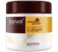 KARSEELL Mascarilla Pelo Máscara Capilar Reparación Profunda Cabello Seco y Dañado Colágeno Aceite de Argán Antifrizz Acondicionador Maca y Ácido Hialurónico Alisado Hidratación Intensa Todo Tipo de