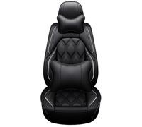 Karstry Juego Completo de Fundas para Asientos de Coche Universales, Fundas Asientos Coche Delanteros y Traseros, Compatible con Airbag Lateral, Se Adapta a la Mayoría de los Automóvil, Negro Gris