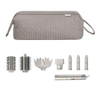 KarSyon Shark Flex Style - Funda para secador de Pelo Dyson Airwrap Cepillo Revlon Herramientas de Pelo, Bolsa de Transporte, Organizador de rizador Plano, marrón Claro, Portabilidad