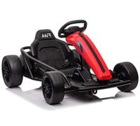 Kart Eléctrico Infantil Drift Kinderauto 24V 2x100W LED Racing Rot