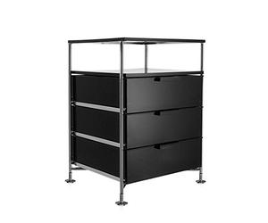 Kartell 2021L8 - Contenedor de Oficina para hogar, Color Ahumado