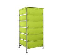 Kartell 2041l3 Contenedor móvil, 6 cajones, Color Amarillo