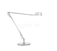 Kartell Aledin Dec, lámpara de sobremesa LED, cristal transparente