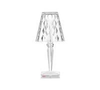 Kartell - Big Battery Lámpara de Sobremesa Cristal