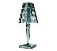 Kartell Big Battery, lámpara de sobremesa LED, celeste