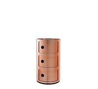 Kartell Componibile Elementos modulares, Marrón Cobre , 32 x 58.5 x 33 cm, 3 elementos