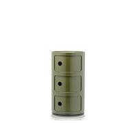 Kartell Componibile Elementos modulares, Verde, 32 x 32 x 58.5 cm, 3 Elementos