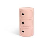 Kartell Componibili Bio Mueble contenedor, Rosa, H 58 cm, 3 Elementos Bio
