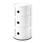 Kartell Componibili Elementos modulares, Blanco, 32 x 32 x 58,5 cm, 3 Elementos
